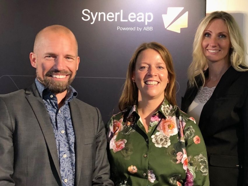 Patrik Dahlqvist, Insplorion, with Åsa Grönqvist and Camilla Kullborg, SynerLeap.